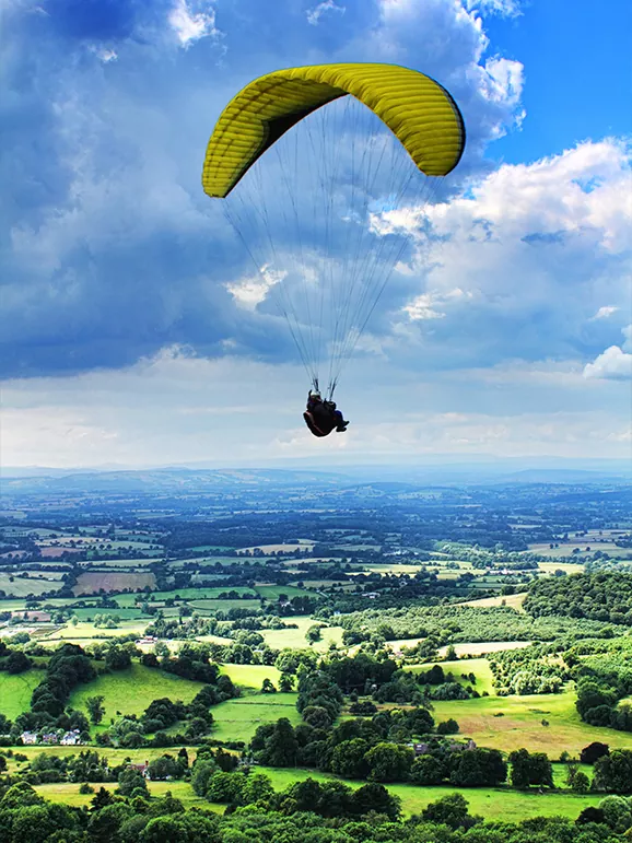 paragliding in SL