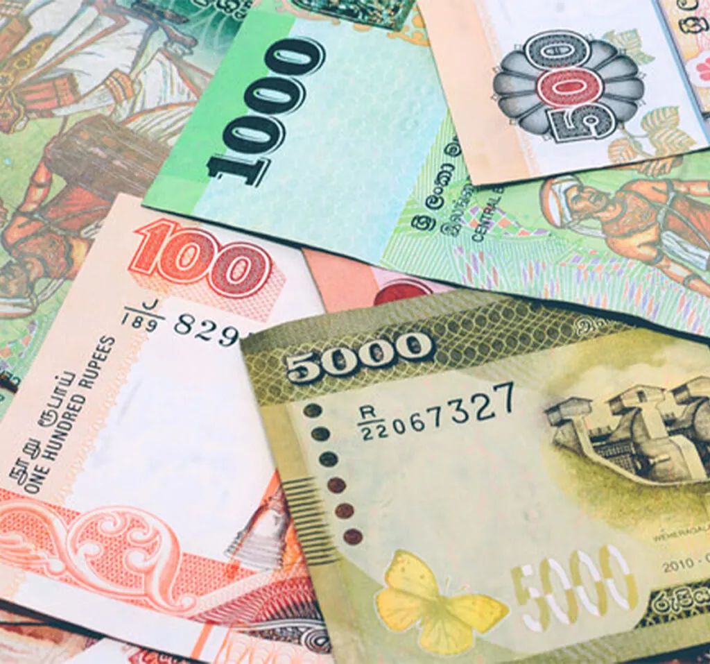 sri lankan money notes
