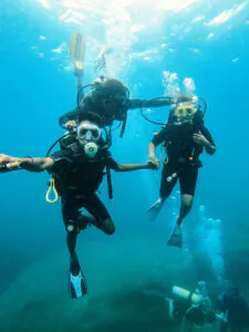 Under water sea Ceylon Silk Route