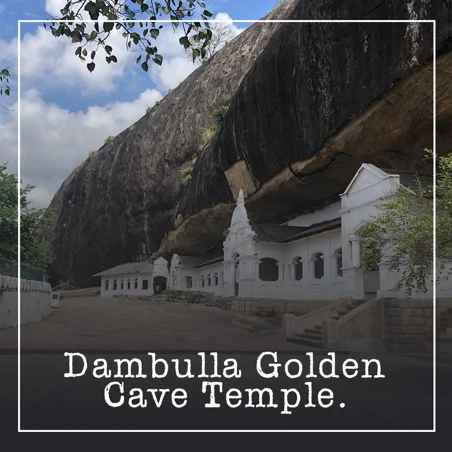 Dambulla Golden Cave Temple Ceylon Silk Route