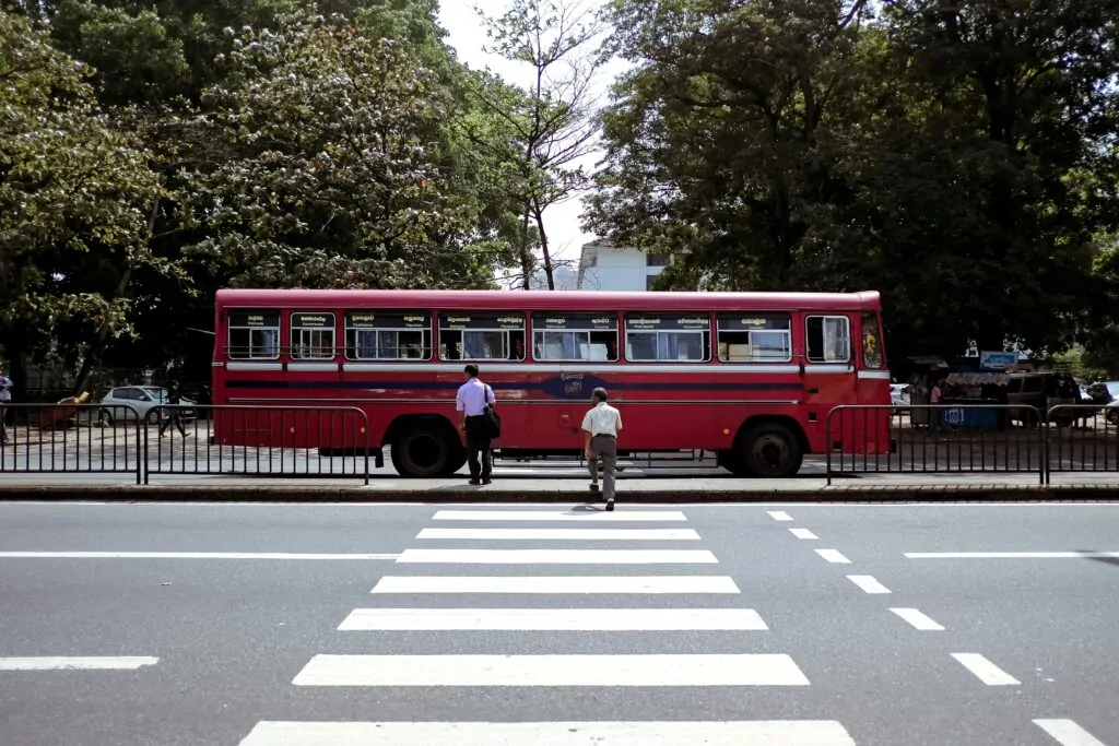 Srilankan Public Bus Ceylon Silk Route