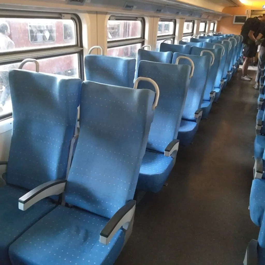 1st class train carriage