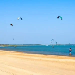 Kalpitiya kite surfing